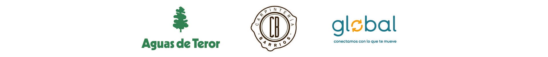Logos de los colaboradores de la Trail Pino Santo